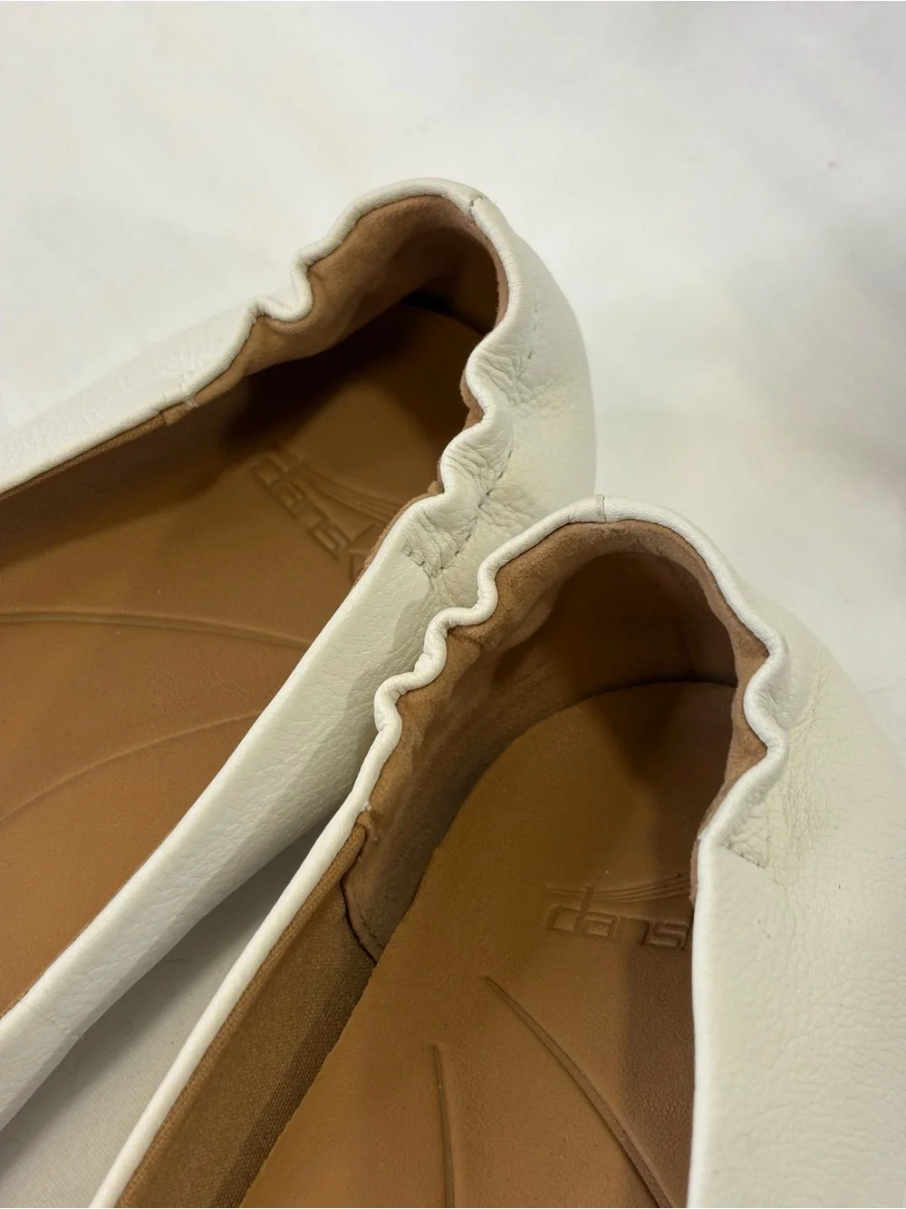 ***NEW*** DANSKO MOLLIE White Ballet Flats SZ 37 / SZ 7 $150